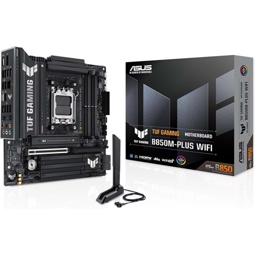 Asus TUF Gaming B850M-PLUS WIFI AMD B850 DDR5 USB3.2 M.2 DP/HDMI PCI 5.0 AM5