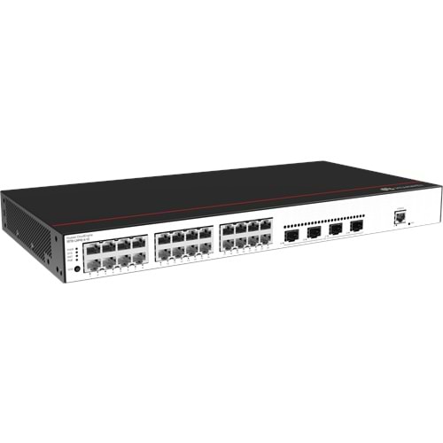Huawei S5735-L24P4S-A-V2 24 10/100/1000BASE-T Ports 4 GE SFP Ports Poe Ac Power