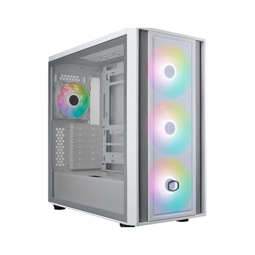 Cooler Master MasterBox 600 TG ARGB Beyaz Psu yok