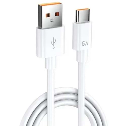 Sensei SNSDC-1M USB To Type-C 6A Data ve Şarj Kablosu (1m)