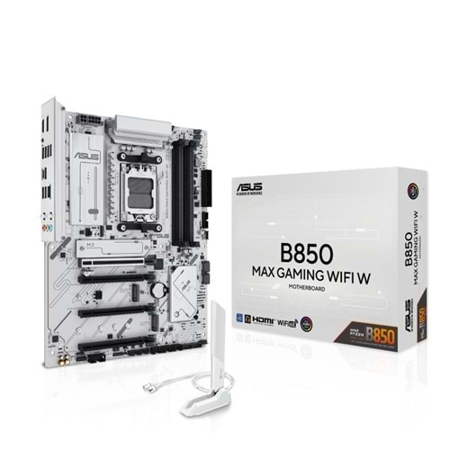 Asus B850 MAX Gaming WIFI W AMD B850 DDR5 M.2 USB3.2 DP/HDMI PCI 5.0 AM5 Anakar