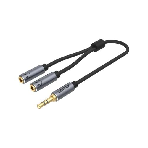 UNITEK 3.5mm AUX Kulaklık Çoklayıcı Y Kablo – Y-C956ABK