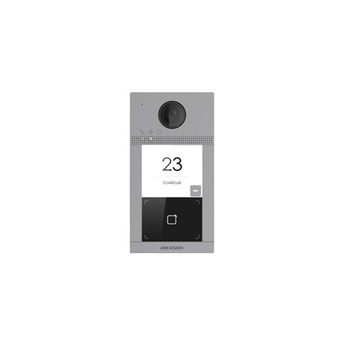 Hikvision DS-KV8113-WME1 1 Buton Metal İnterkom Villa Kapı Ünitesi