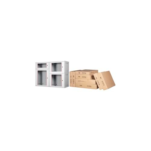 LANDE 7U 540x400 Soho Rack Kabinet (Demonte)