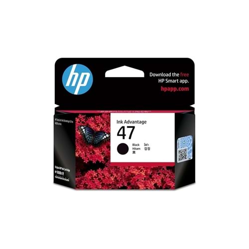 HP 6ZD21A NO 47 Siyah KARTUS