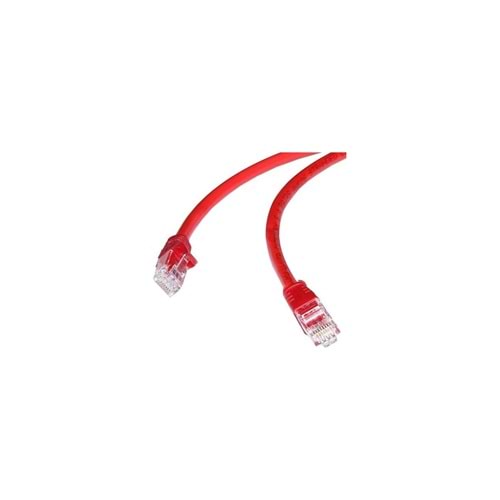 FLAXES FNK-6003K CAT6 30CM 23AWG KIRMIZI Network Kablo