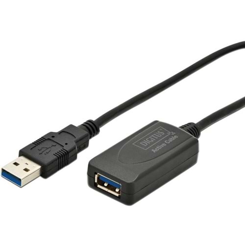 Digitus USB Uzatma Kablosu Siyah (5m)