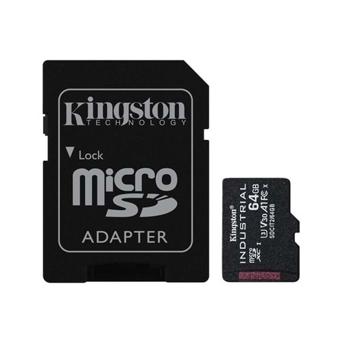 Kingston 64GB Micro SDXC Endüstriyel SDCIT2/64G