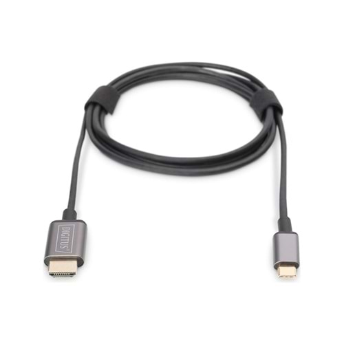 Digitus Type-C Erkek to HDMI Görüntü Adaptör Kablo