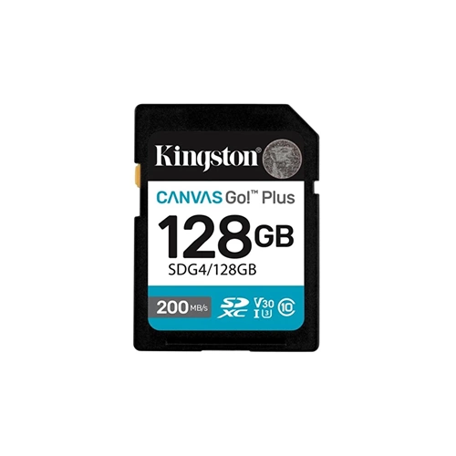Kingston 128GB SDXC Canvas Go+ 200MB/s SDG4/128GB