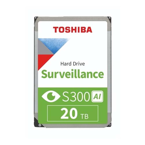 Toshiba S300 AI 20TB 7200Rpm 512MB - MG11ACA20TE-V
