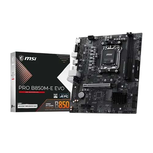 MSI PRO B850M-E EVO AM5 Ryzen D5 HDMI