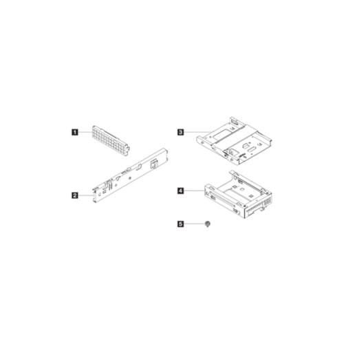 Lenovo ST45 V3 1x3.5 HDD + ODD Cage Kit (4XF7A96626)
