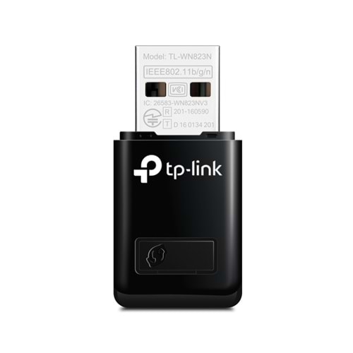 TP-Link TL-WN823N Kablosuz,300Mbps,N Mini USB Sinyal Alıcı