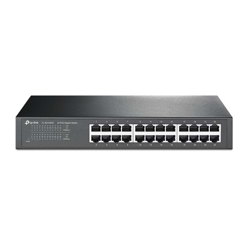 TP-Link TL-SG1024D 24 Port Gigabit Rackmount Metal Kasa