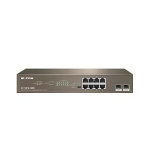 Ip-com G1110P-8-150W 8 Port Gigabit + 2X1GB SFP Port Rackmount 130W Poe Switch