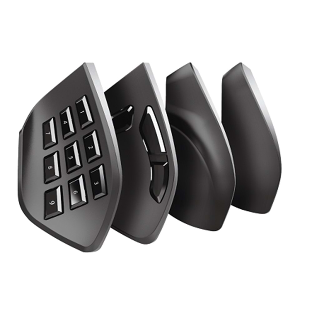 TRUST GXT970 MORFIX CUSTOMISABLE Mouse 23764