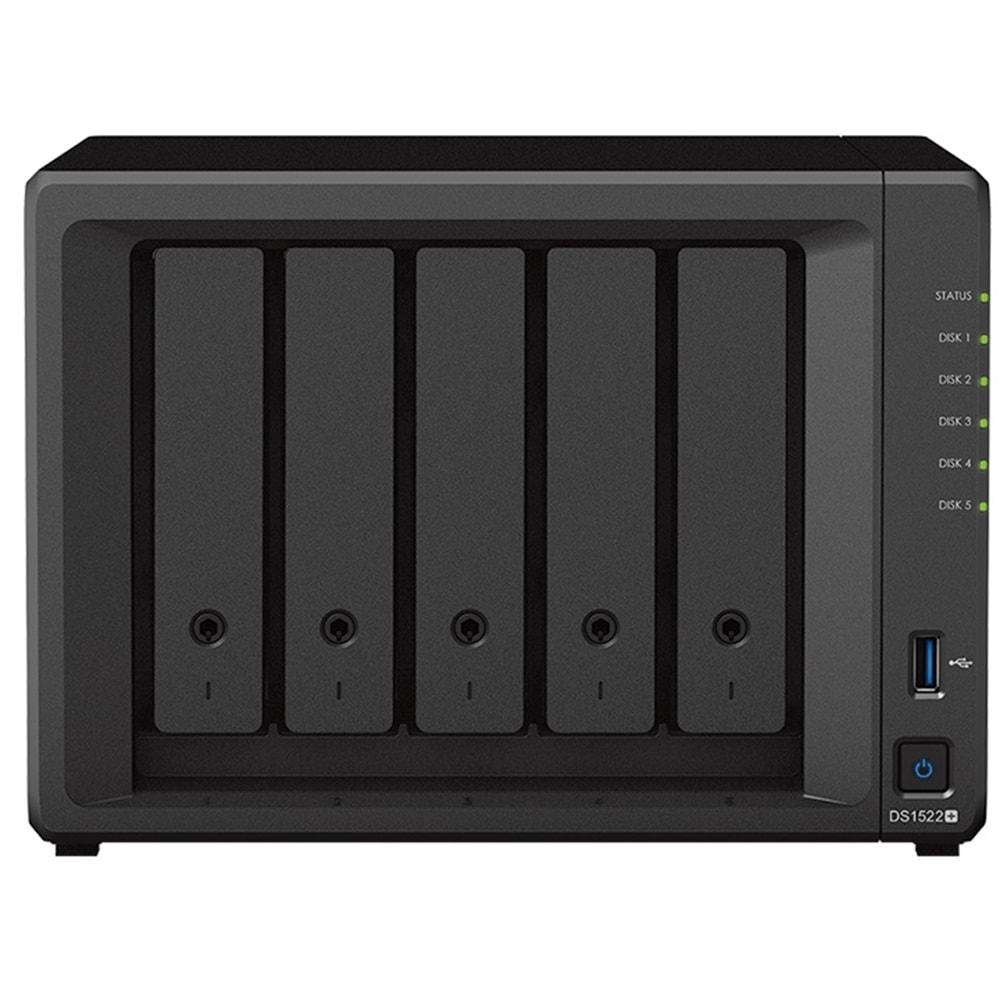 Synology DS1522+ NAS 5 Adet 3.5