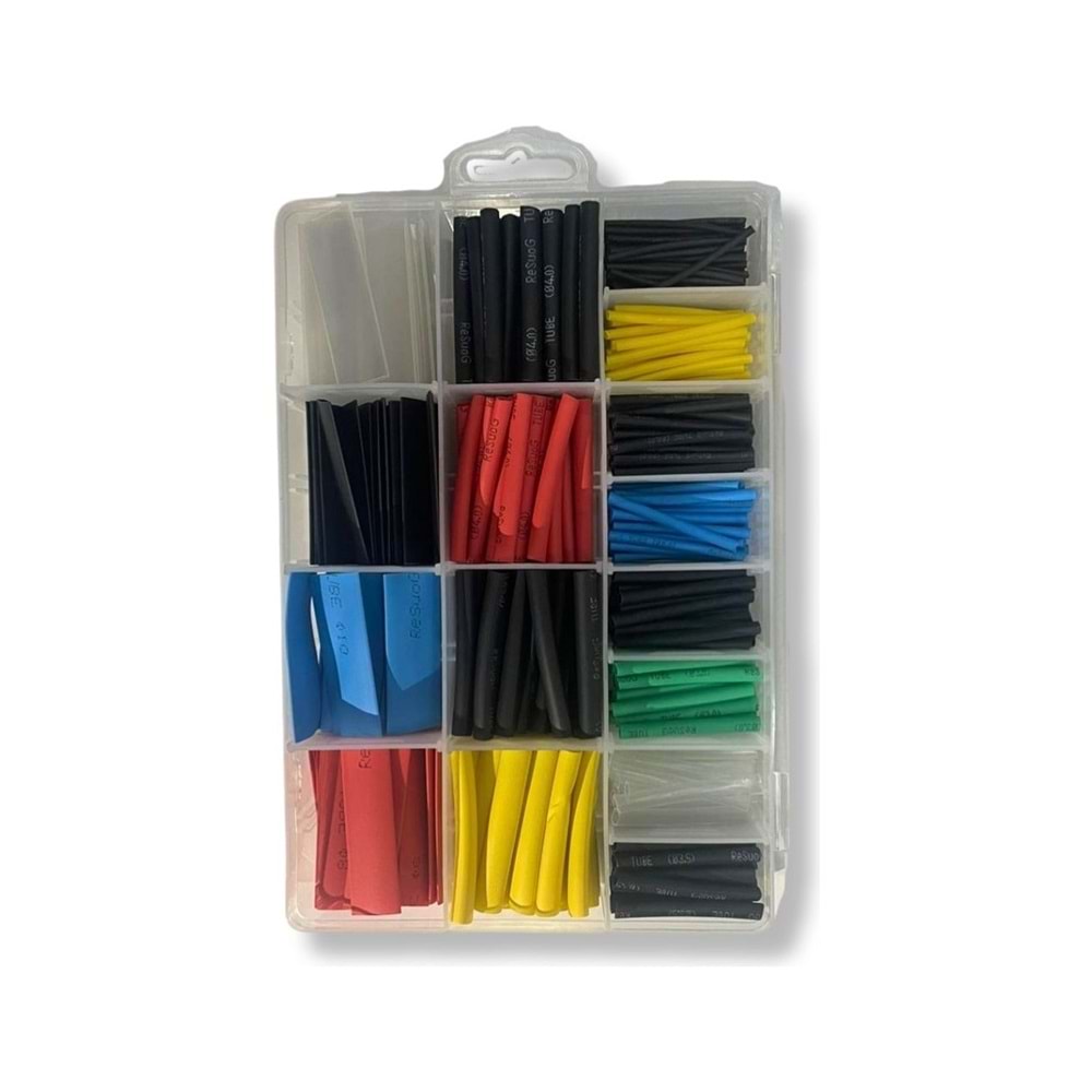 Rose Isıyla Daralan Kablo Koruyucu Set 580 Parça