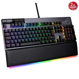 Asus ROG Strix Flare Aura Sync RGB Mekanik Oyuncu Klavye Red