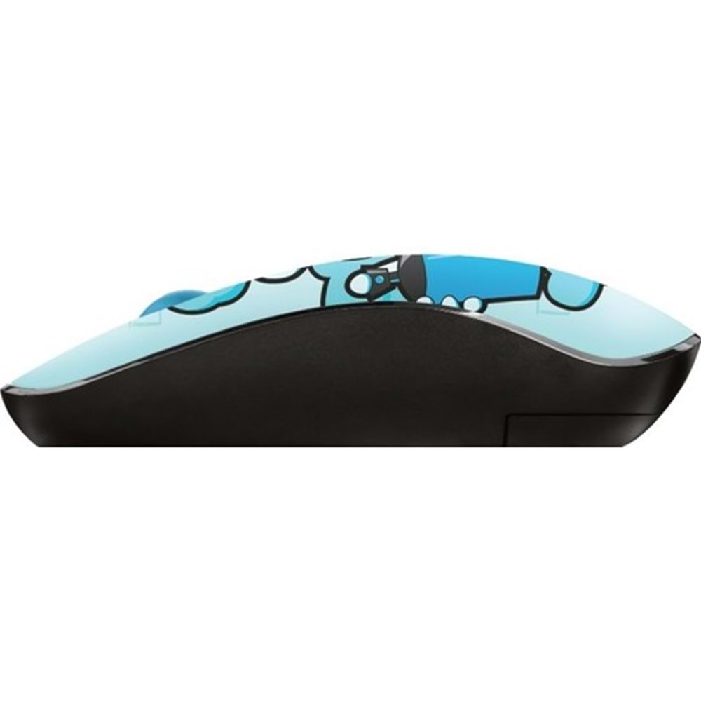 Trust Sketch Sessiz Tık Wireless Mouse Mavi 23335