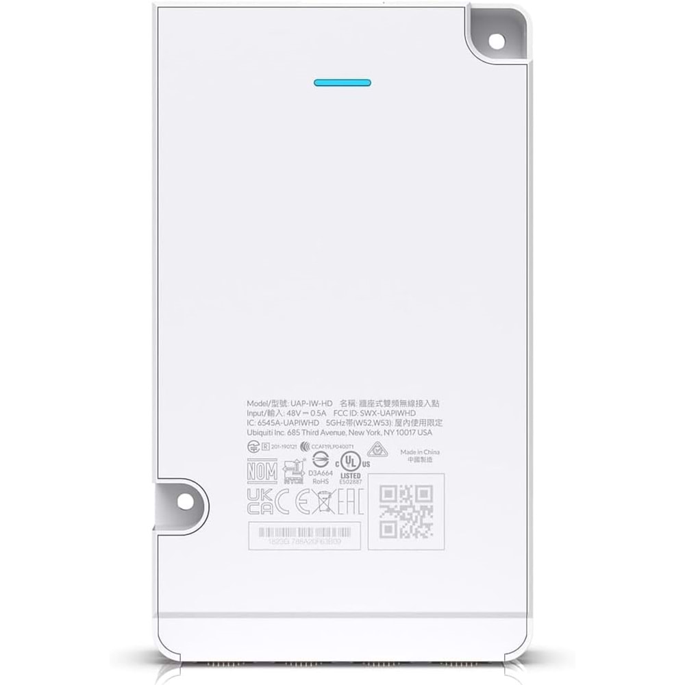 UBNT UniFi AP AC In Wall 2.4/5Ghz Access Point UAP-AC-IW