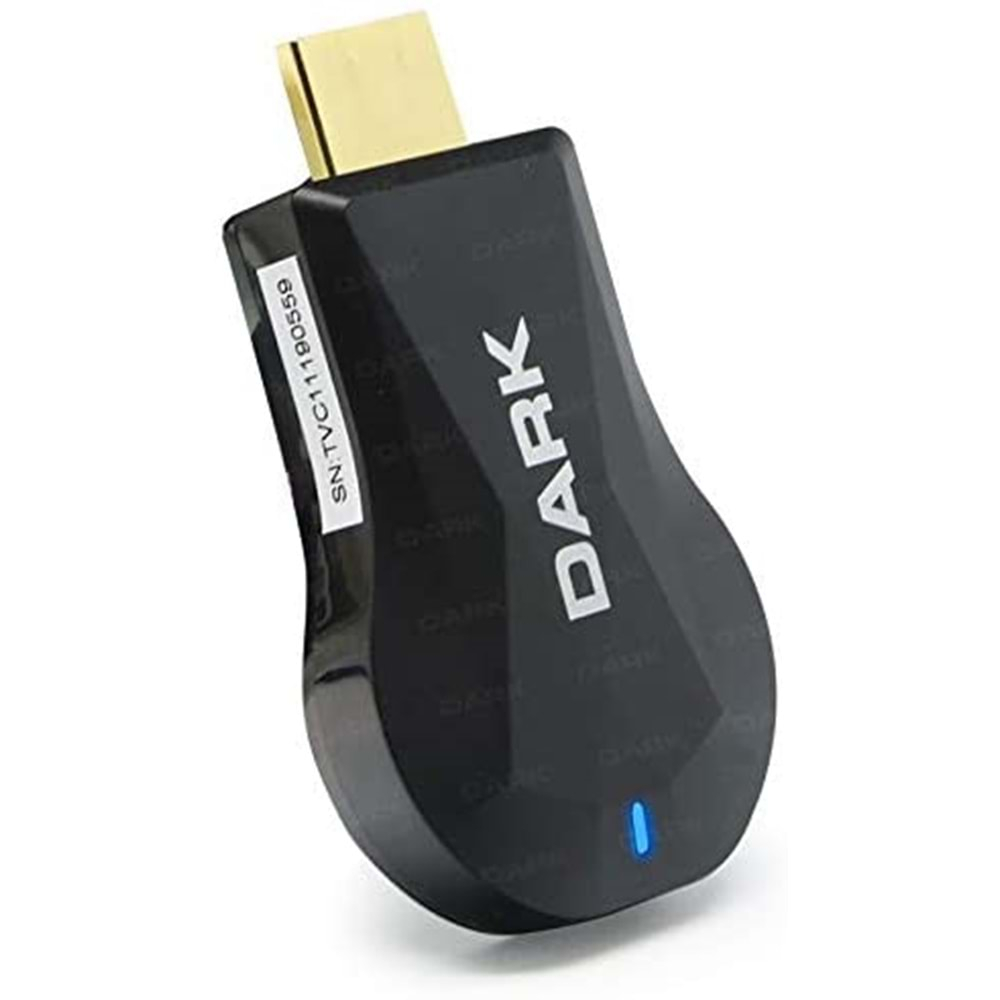 Dark EasyCast Miracast/AirPlay Kablosuz HDMI Görüntü Aktarıcı (DK-AC-TVC01)