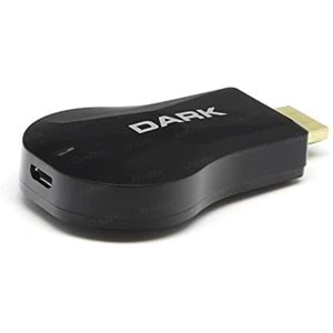 Dark EasyCast Miracast/AirPlay Kablosuz HDMI Görüntü Aktarıcı (DK-AC-TVC01)