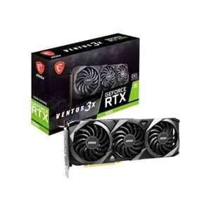 Msi GeForce RTX 3060 VENTUS 3X 12G OC 12GB 192Bit GDDR6 DP/HDMI PCI4.0 Ekran Kartı