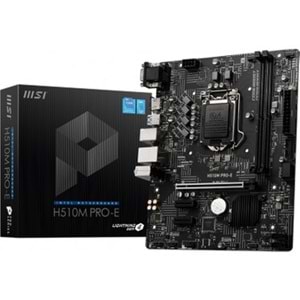 Msi H510M Pro E Ddr4 1200 Pin Micro Atx Anakart