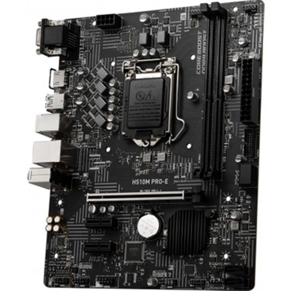 Msi H510M Pro E Ddr4 1200 Pin Micro Atx Anakart