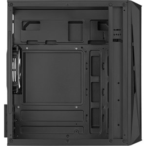 Aerocool CS 107 3X12CM FRGB Fanlı Tam Mesh Ön Panel Micro ATX Mini ITX Bilgisayar Kasası AE CS107P400