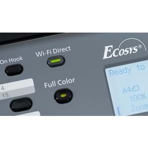 Kyocera Ecosys M5526cdw Yaz-Tar-Fot-Fax Renkli Laser 26ppm Dublex WiFi Eth.