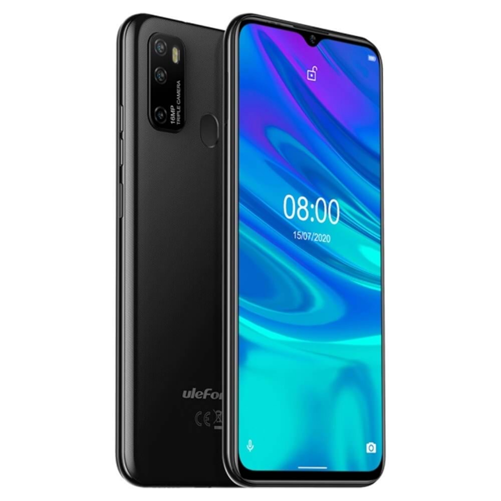 ULEFONE 16MP 4GB/64GB 6.52'' Siyah