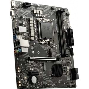 Msi H610M Bomger DDR4 3200MHZ 1XVGA 1XHDMI 1XM.2 USB 3.2 MatX 1700P Anakart