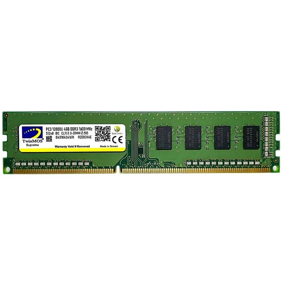 Twinmos 4 GB DDR3 1600 1.5V DT MDD34GB1600D RAM