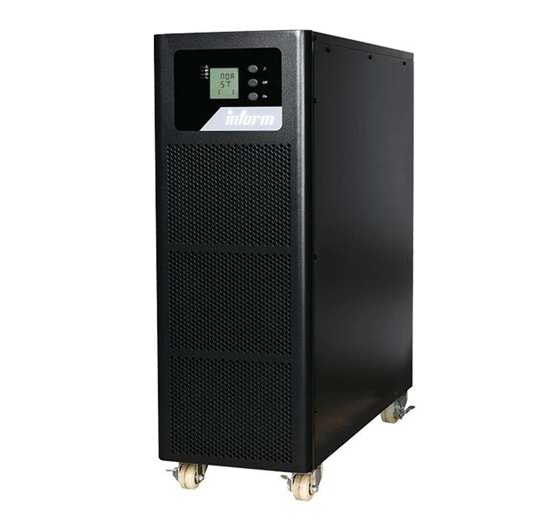 Inform Stark 10KVA 3F/3F (16X9AH) 6/14 DK LCD Online UPS (Trifaze)