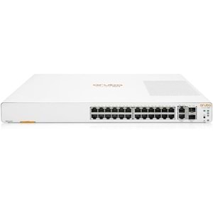 HPE INSTANT ON JL806A 24 Port Gigabit + 2X10GBSFP /2X10GB RJ45 Uplink Yönetilebilir Rackmount Switch