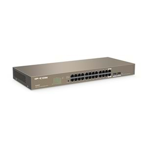 IP-COM IP-G1024F 24 Port Gigabit + 2X1GB SFP Uplink Rackmount Switch