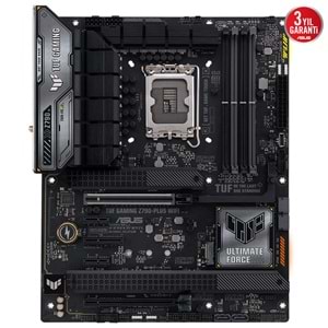 Asus TUF Gaming Z790-PLUS Wifi D4 DDR4 5333MHZ 1XHDMI 1XDP 4XM.2 USB 3.2 ATX 1700P Anakart