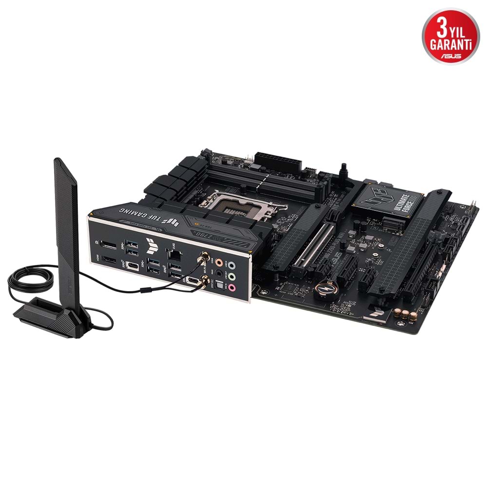 Asus TUF Gaming Z790-PLUS Wifi D4 DDR4 5333MHZ 1XHDMI 1XDP 4XM.2 USB 3.2 ATX 1700P Anakart