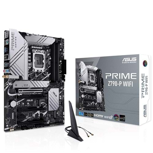 Asus Prime Z790-P DDR5 7200MHZ 1XHDMI 1XDP 3XM.2 USB 3.2 ATX 1700P Anakart