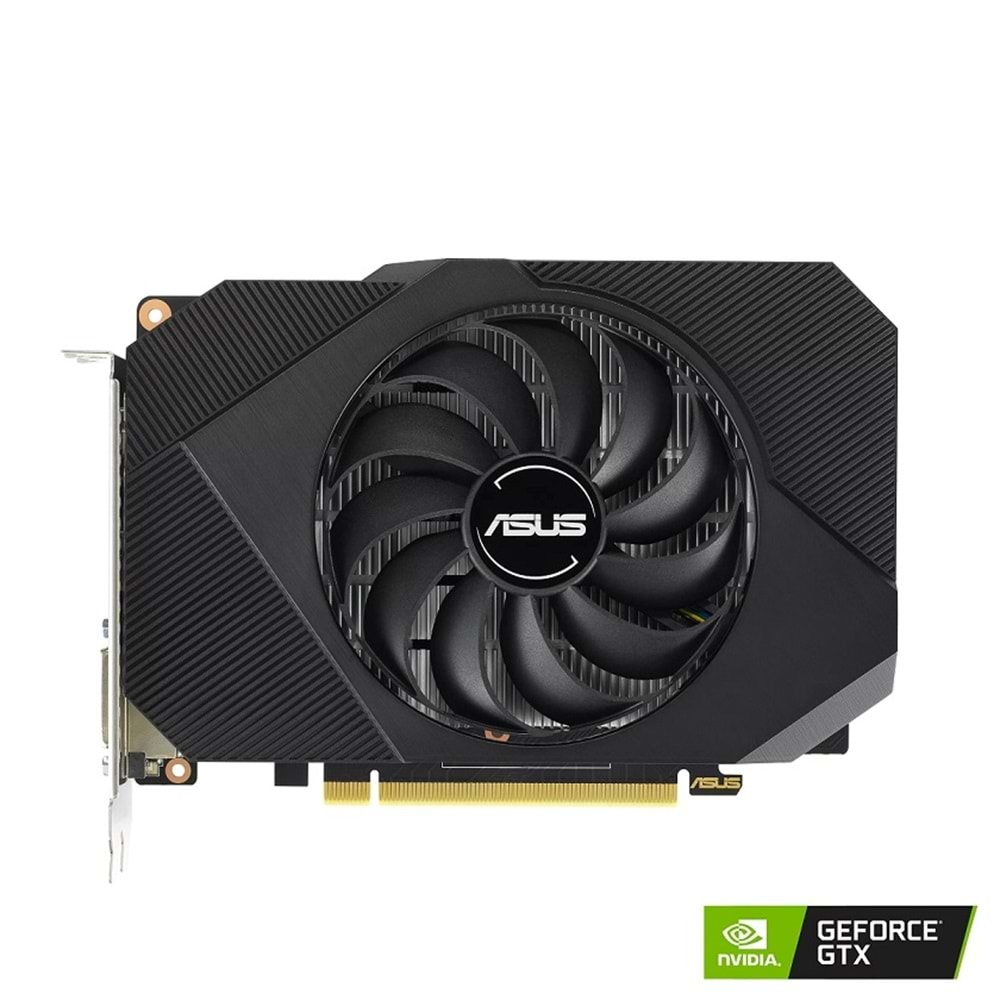 Asus PH-GTX1630-4G 4GB 64Bit GDDR6 DP/HDMI/DVI PCI 3.0 Ekran Kartı