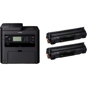 Canon i-SENSYS MF237W (2xToner) Laser Yaz,Tar,Foto,Fax,ADF,Wi-Fi,Ethernet