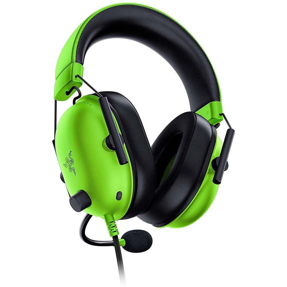Razer Siyah Shark V2 X - Yeşil Gaming Kulaklık