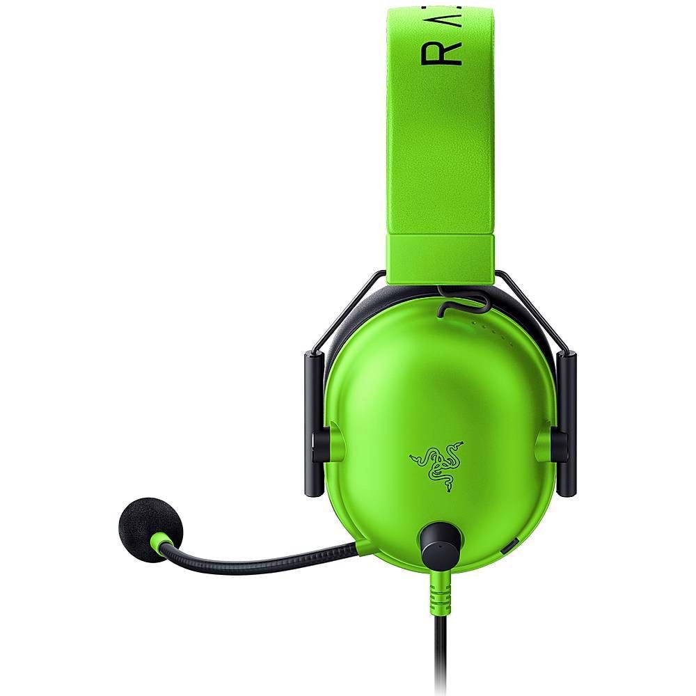 Razer Siyah Shark V2 X - Yeşil Gaming Kulaklık