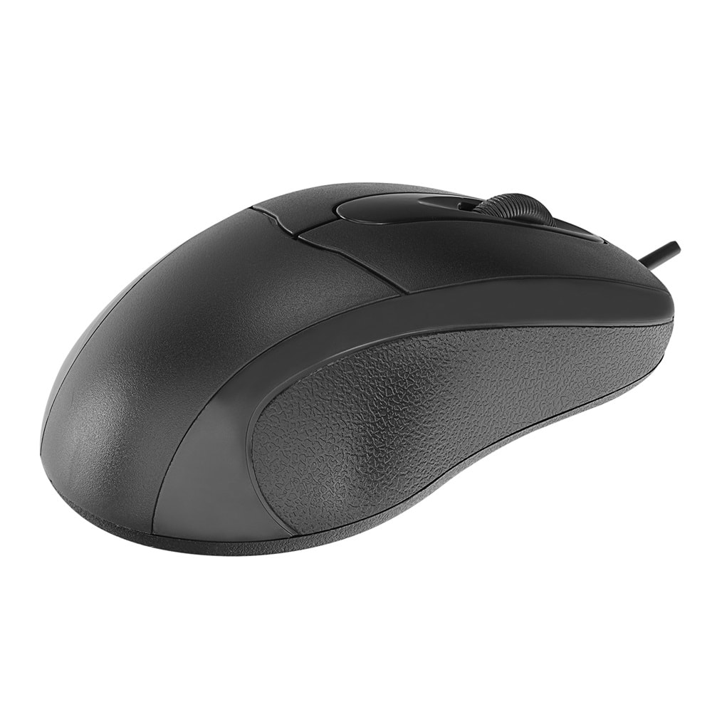 Everest SM-163 Optik Kablolu Siyah Mouse