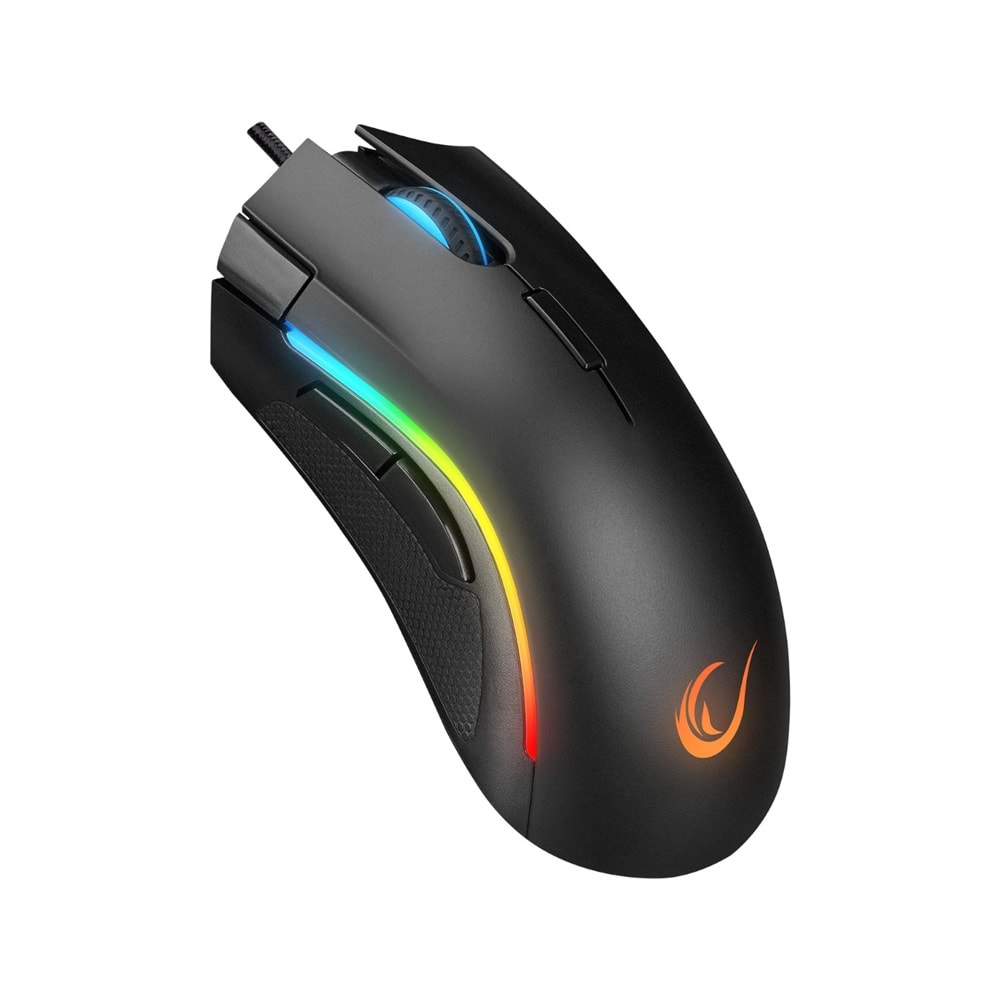 Rampage SMX-R125 Cinder Siyah RGB USB 24000 DPI Gaming Mouse