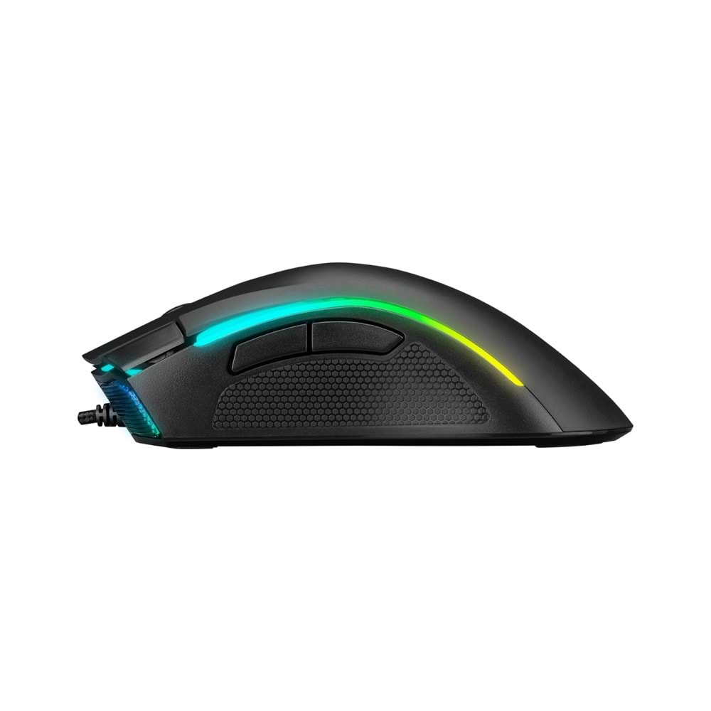 Rampage SMX-R125 Cinder Siyah RGB USB 24000 DPI Gaming Mouse