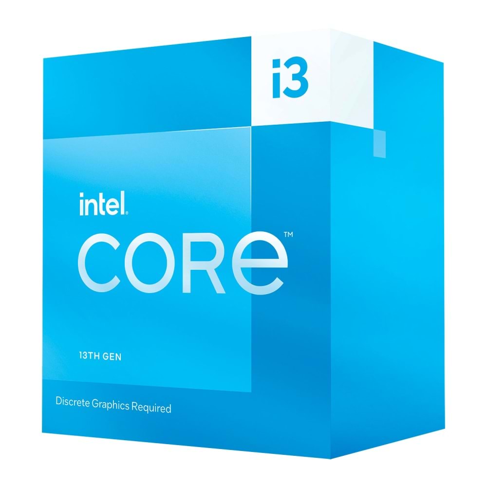 Intel i3-13100F 12MB Box 1700P İşlemci BOX